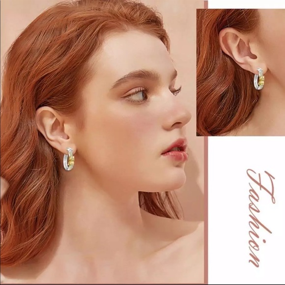 New Women’s silver plated Beautiful earrings - Picture 6 of 6